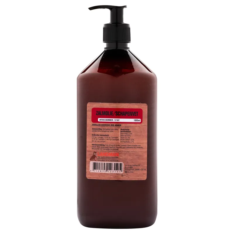 Seizoensaanbieding Landman Zalmolie/Schapenvet 1 ltr