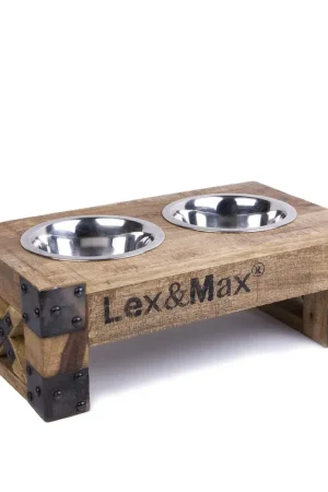 Gratis Retour Lex & Max Feeder voerbakken standaard hout