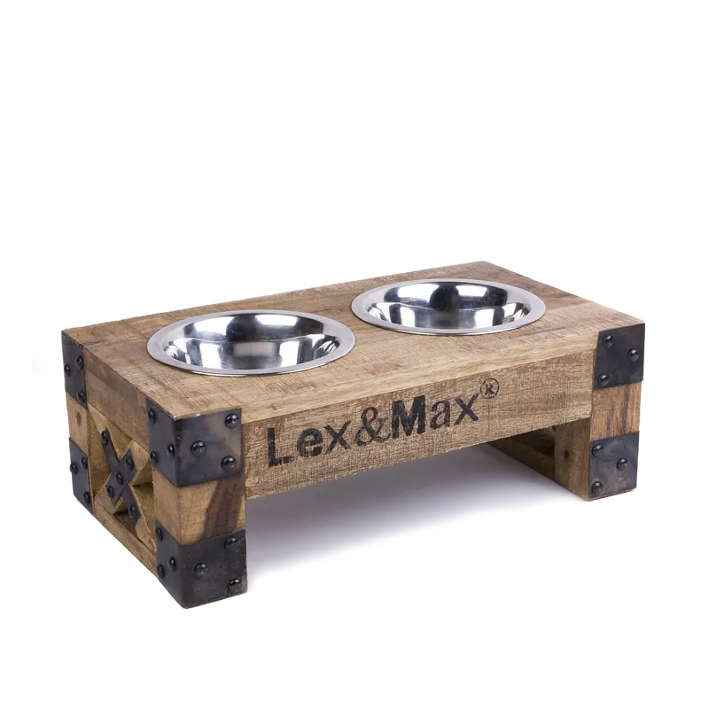 Gratis Retour Lex & Max Feeder voerbakken standaard hout