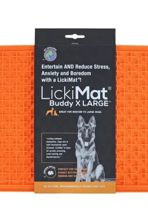 Lickimat Buddy Oranje XL Koop Online