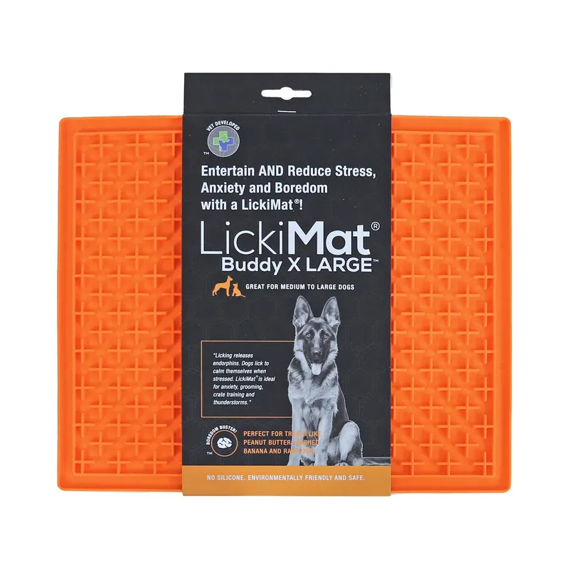 Lickimat Buddy Oranje XL Koop Online