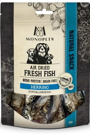 Monopets Air Dried Fresh Fish Herring 70 gr Bestel Nu
