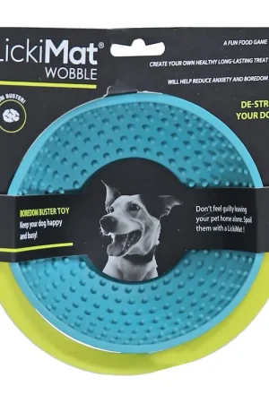 Nu Kopen Lickimat Likmat Wobble Turquoise