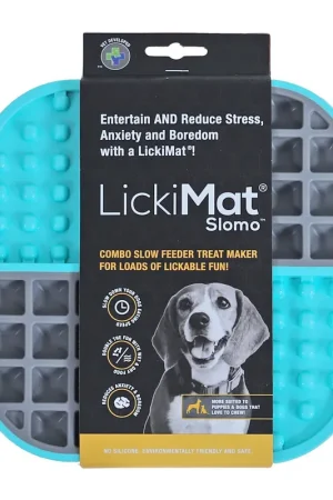 Lickimat Slomo Turquoise Gereduceerde Prijs