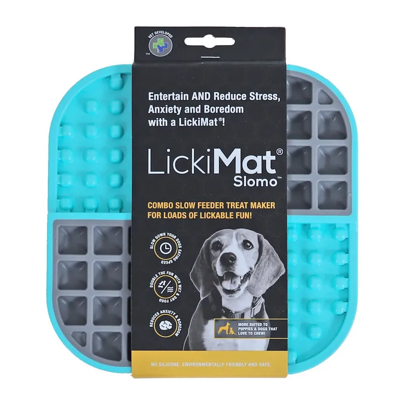 Lickimat Slomo Turquoise Gereduceerde Prijs