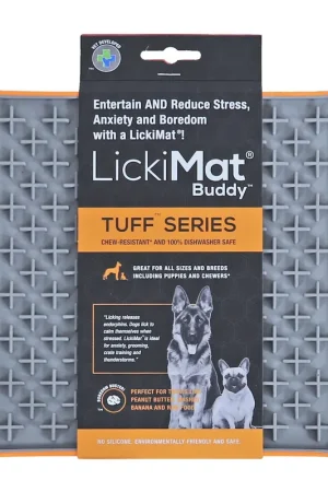 Express Levering Lickimat Tuff Buddy Oranje