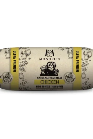 Monopets Hondenvoer Fresh Meat Sausage Chicken 600 gr Flitsaanbieding