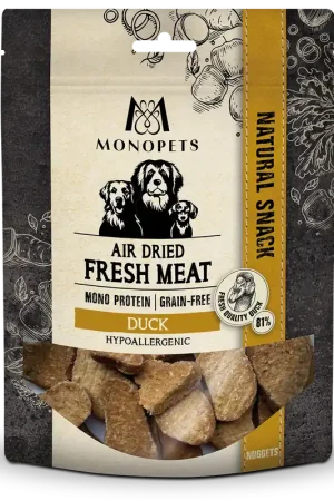 Laatste Kans Monopets Air Dried Nuggets Duck 100 gr