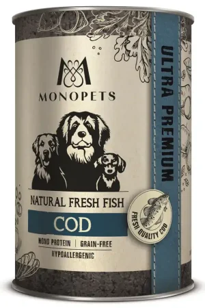 Monopets Hondenvoer Fresh Fish Cod 400 gr Superprijs