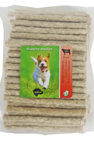 Beste Prijs Munchystaaf blank 12 cm 100 st