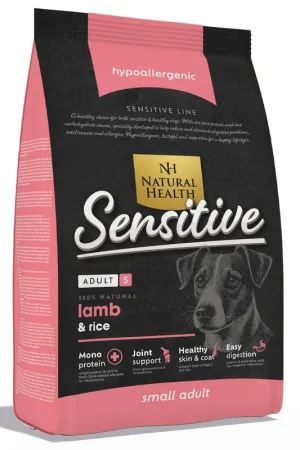 Natural Health Hondenvoer Adult S Sensitive Lamb 2 kg Laatste Kans