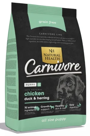 Natural Health Hondenvoer Puppy Carnivore 15 kg Direct Verzonden