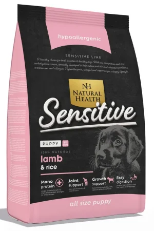 Natural Health Hondenvoer Puppy Sensitive Lamb 2 kg Flitsaanbieding