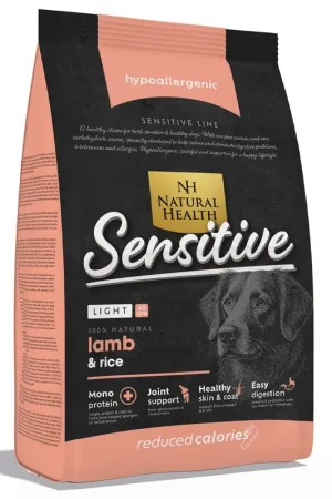 Natural Health Hondenvoer Sensitive Reduced Lamb 12,5 kg Seizoensaanbieding