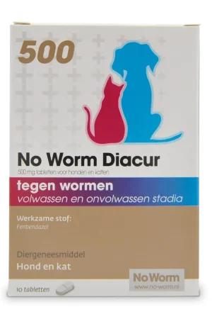 Nu Kopen No Worm Diacur 500 mg 10 tabletten