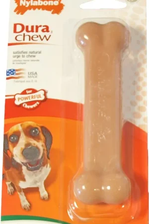 Tijdelijk Beschikbaar NylaBone Dura Chew Bot bacon M