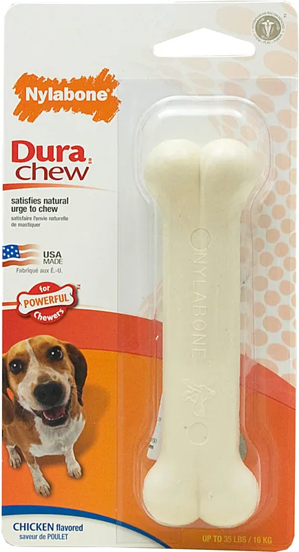 Snelle Levering NylaBone Dura Chew Bot kip M