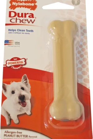 NylaBone Dura Chew Bot peanutbutter S Flitsaanbieding