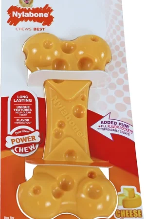 NylaBone Dura Chew Cheese Bone L Dagaanbieding