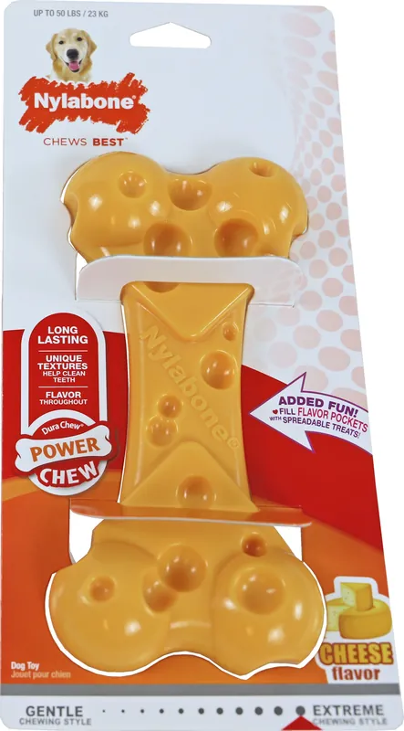 NylaBone Dura Chew Cheese Bone L Dagaanbieding