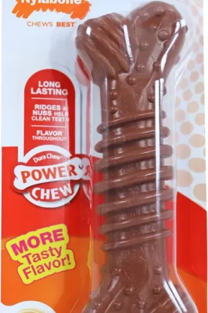 NylaBone Dura Chew Ridges Bot kip L Weekendaanbieding