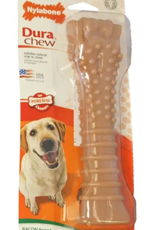 Exclusieve Aanbieding NylaBone Dura Chew Souper Bot bacon