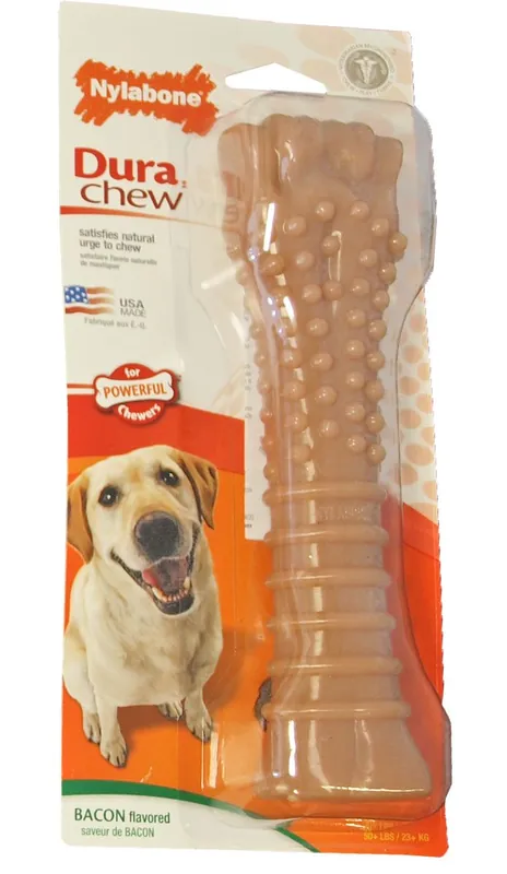 Exclusieve Aanbieding NylaBone Dura Chew Souper Bot bacon