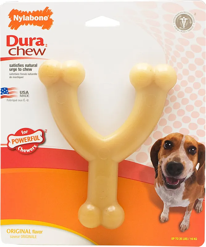 NylaBone Dura Chew Wishbone Koop Vandaag