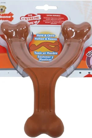 Gereduceerde Prijs Nylabone Extreme Chew Wishbone L