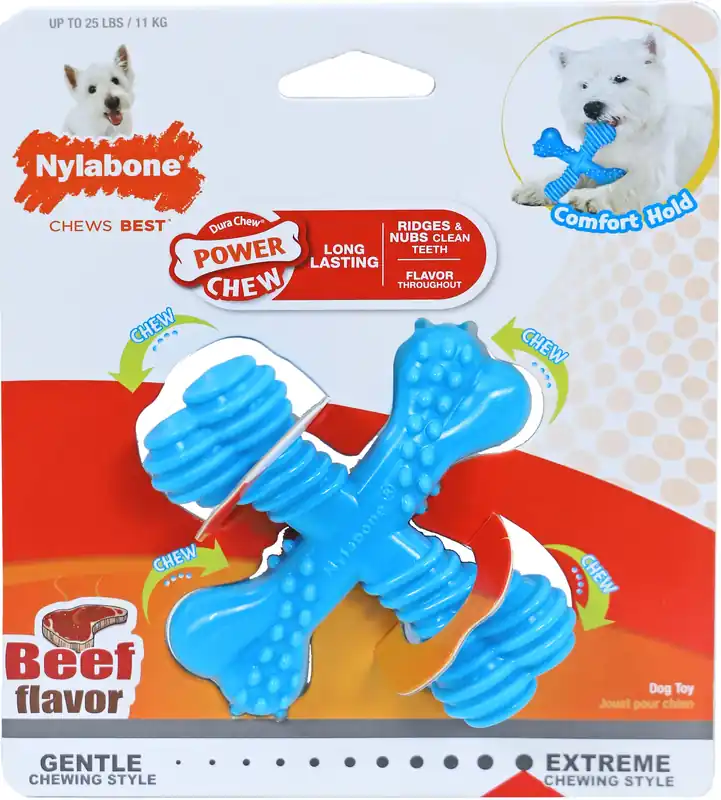 Laatste Kans Nylabone Power Chew X-Bone Regular