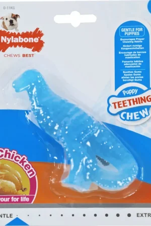 NylaBone Puppy Chew Teething kip S Tijdelijk Beschikbaar