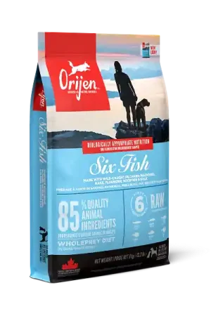 Orijen hondenvoer Six Fish 2 kg Koopje