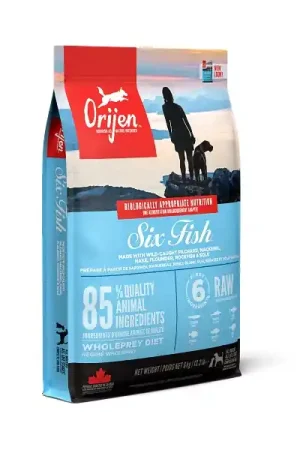 Aanbieding Orijen hondenvoer Six Fish 11,4 kg