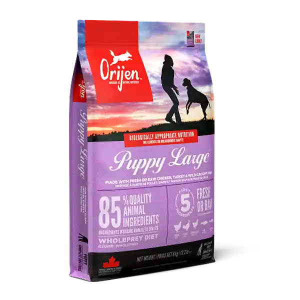 Favoriet Orijen hondenvoer Puppy Large Breed 6 kg