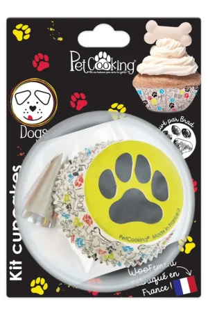 PetCooking Set Cupcake Cases + Nozzle + Piping Bag Merkproduct