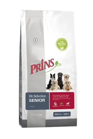 Lage Prijs Prins hondenvoer Fit Selection Senior 15 kg