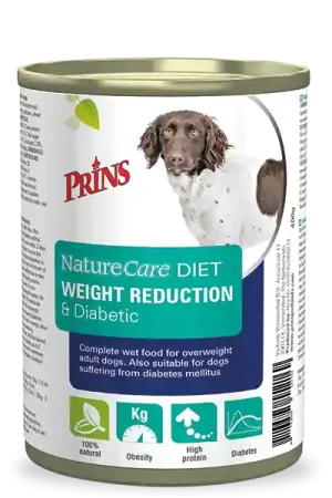 Superprijs Prins Hondenvoer NatureCare Diet Weight Reduction 400 gr