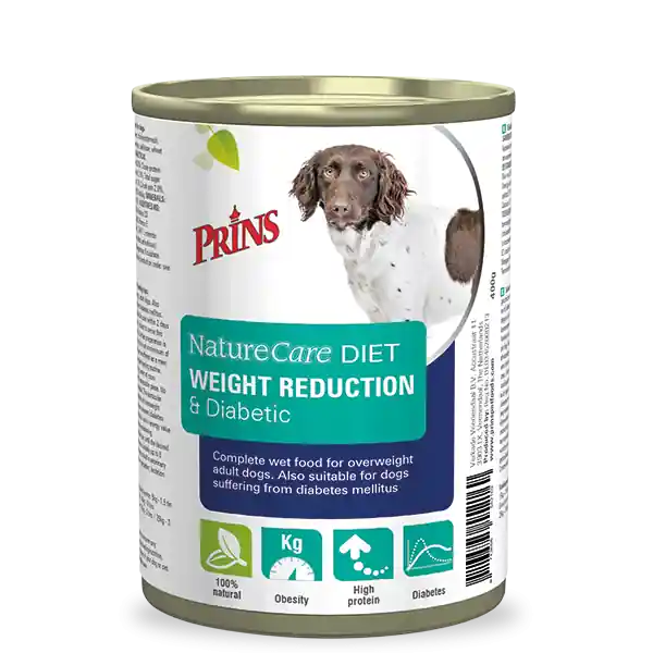Superprijs Prins Hondenvoer NatureCare Diet Weight Reduction 400 gr