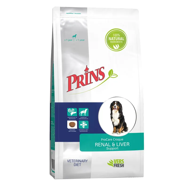 Laatste Kans Prins Hondenvoer ProCare Diet Croque Renal & Liver Support 10 kg