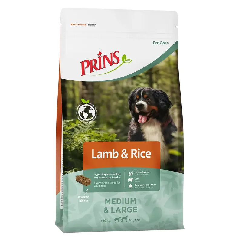 Prins Hondenvoer ProCare Lamb & Rice 12 kg Laatste Kans