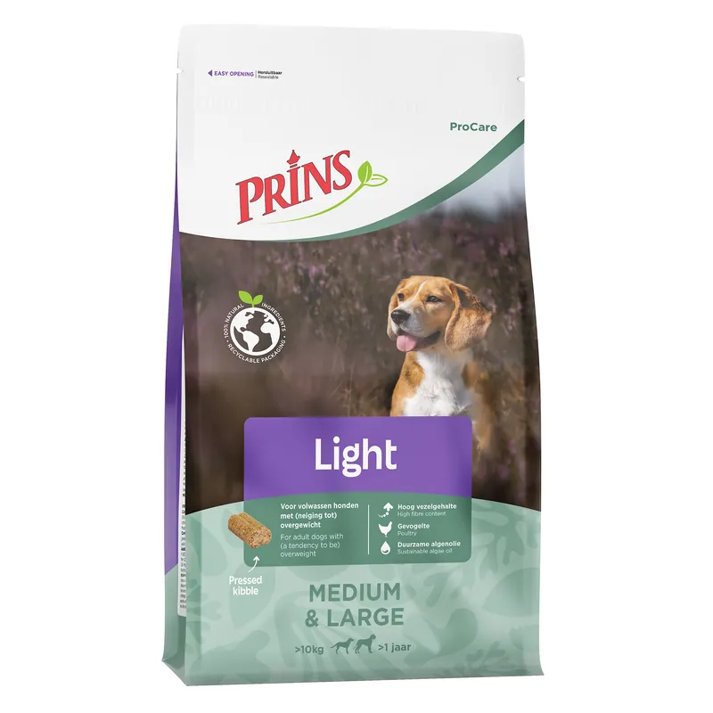 Beste Prijs Prins Hondenvoer ProCare Light Low Calorie 3 kg