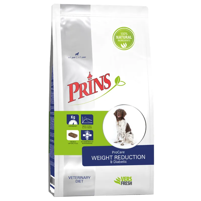 Populair Prins Hondenvoer ProCare Veterinary Diet Pressed Weight Reduction & Diabetic 3 kg