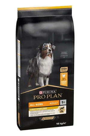 Pro Plan All Sizes Adult Light 14 kg Fabrieksprijs