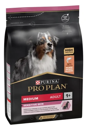 Pro Plan hondenvoer Medium Adult Sensitive Skin 3 kg Superprijs