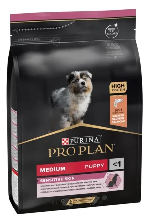 Pro Plan hondenvoer Medium Puppy Sensitive Skin 3 kg Direct Verzonden