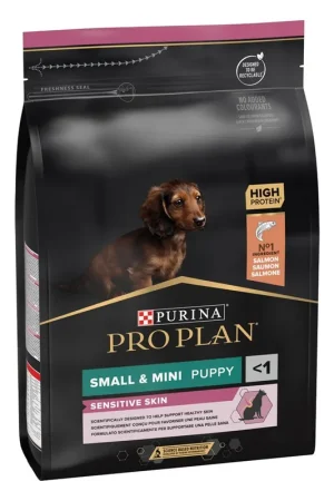 Pro Plan hondenvoer Small & Mini Puppy Sensitive Skin 3 kg Flitsaanbieding