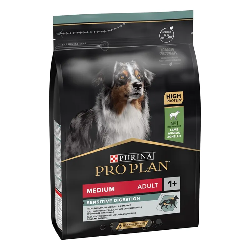 Laatste Kans Pro Plan Medium Adult Sensitive Digestion lam 3 kg