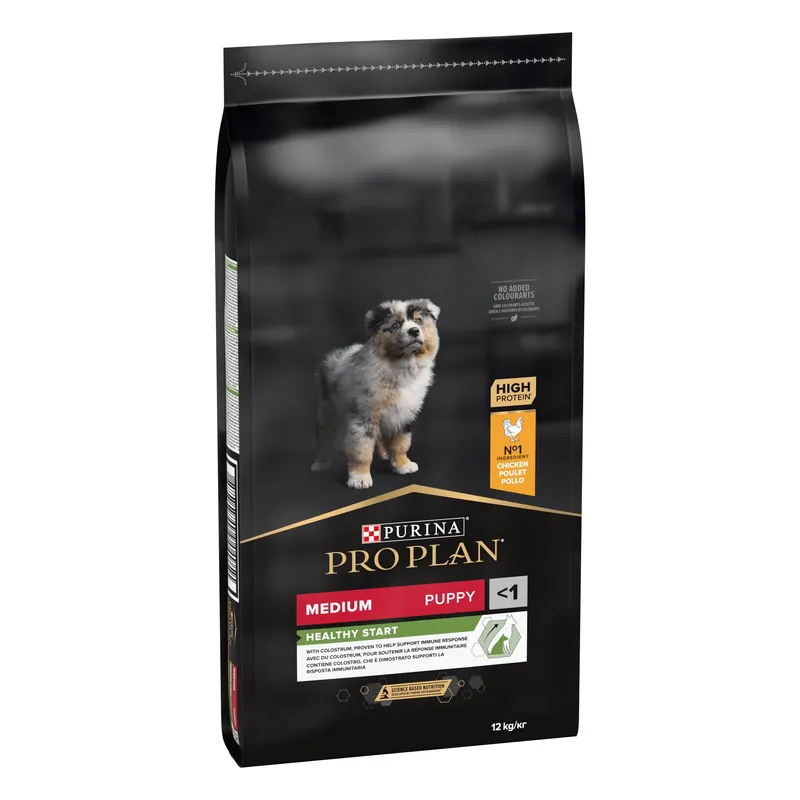 Pro Plan Medium Puppy kip 12 kg Merkproduct