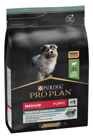Beperkt Aanbod Pro Plan Medium Puppy Sensitive Digestion lam 3 kg