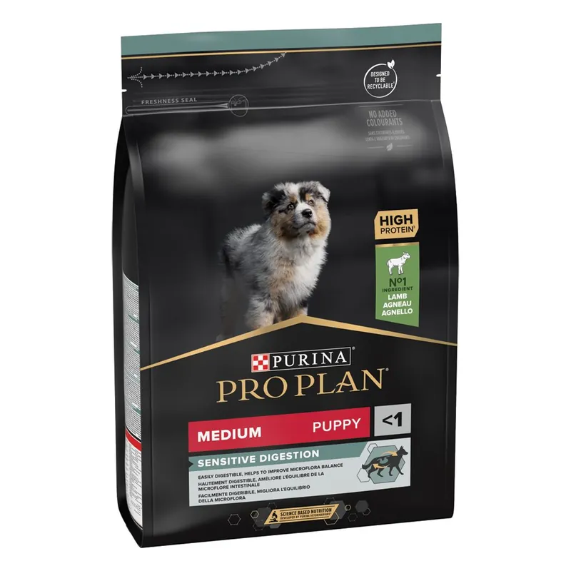 Beperkt Aanbod Pro Plan Medium Puppy Sensitive Digestion lam 3 kg